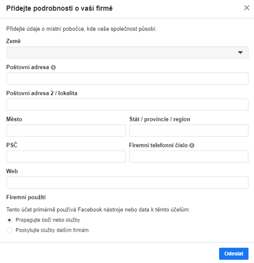 Jak si vytvořit Business manager na Facebooku