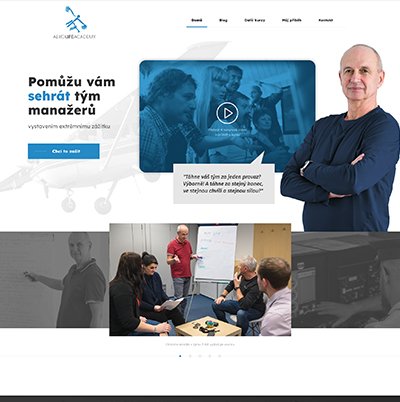 Nový web pro aerolifeacademy.cz