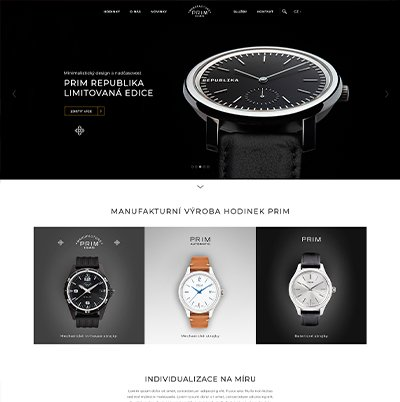 Nový web pro prim.cz